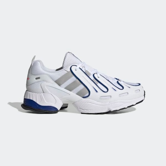 Adidas Mens EQT Gazelle EE4806 White Blue Sneakers - Picture 1 of 8